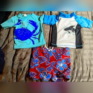 Infant swim suit - tops & bottom - size 6-12m